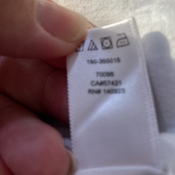 LOFT Light Blue Stripped Elastic Waist Linen Mini Skirt 2 Pockets Sz S - Picture 7 of 11